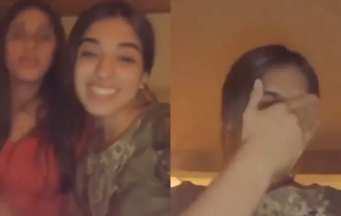 Watch Pakistani girl was shooting video, elder sister taught such a lesson in front of camera, video went viral