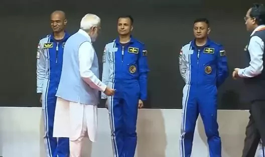 PM Modi announced names of astronauts, provided astronaut wing, see here