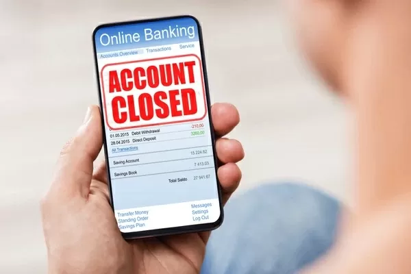 Dormant Bank Account: Your account will be closed if you do not make any transaction for so many days.