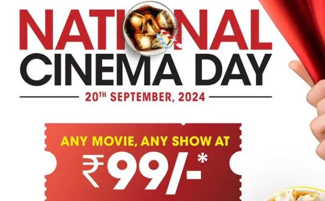 National Cinema Day 2024: Watch your favourite movie for just Rs 99, know where and how to get tickets on September 20
