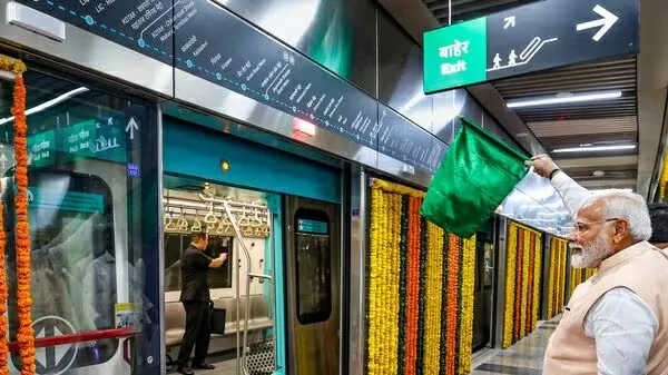 Mumbai's first underground metro line 3 inaugurated, know all the information from route, timing, station to ticket price Mumbai's first underground metro line 3 inaugurated, know all the information from route, timing, station to ticket price