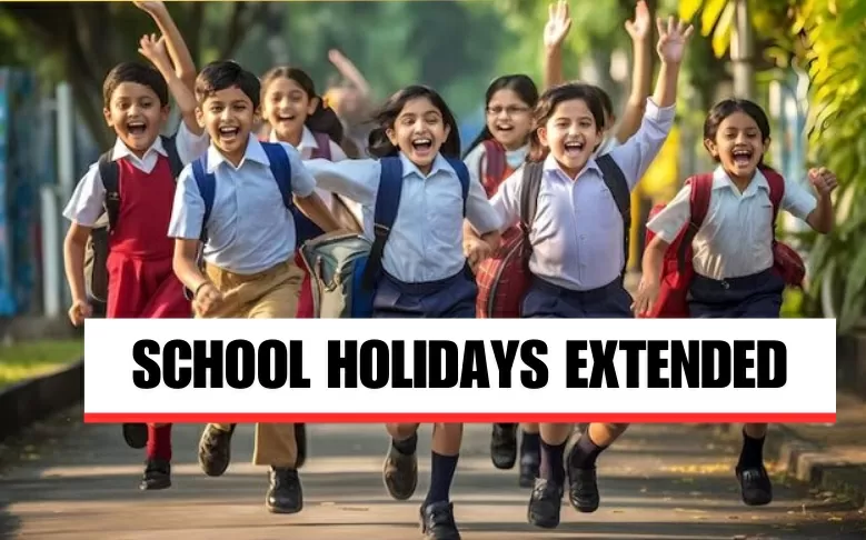 Holidays Extended: Holidays extended again for students up to class 8th, know for how many days schools will remain closed Holidays Extended: Holidays extended again for students up to class 8th, know for how many days schools will remain closed