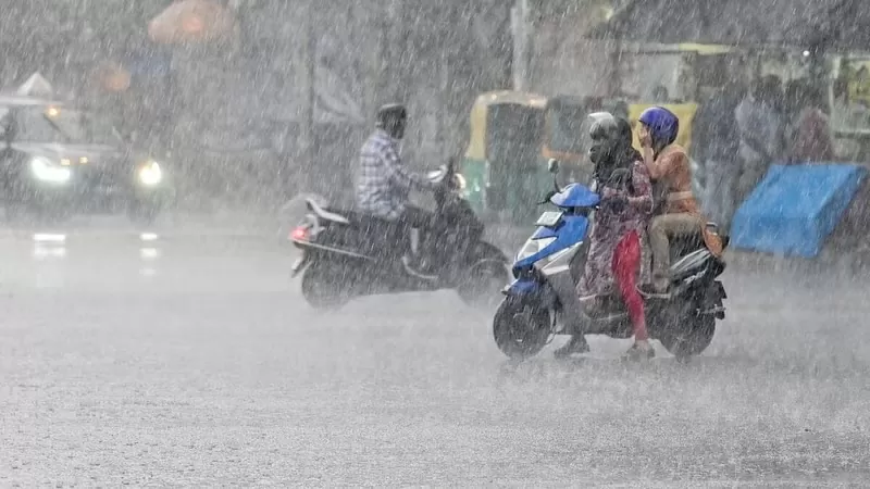 Rainfall Alert: There will be heavy rain in this area for 7 days; know the condition of other states too Rainfall Alert: There will be heavy rain in this area for 7 days; know the condition of other states too