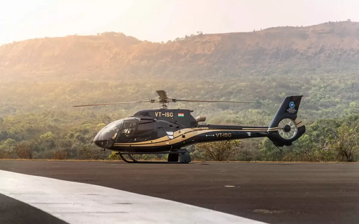 Direct helicopter service started from this airport to Triveni Sangam, know full details including fare