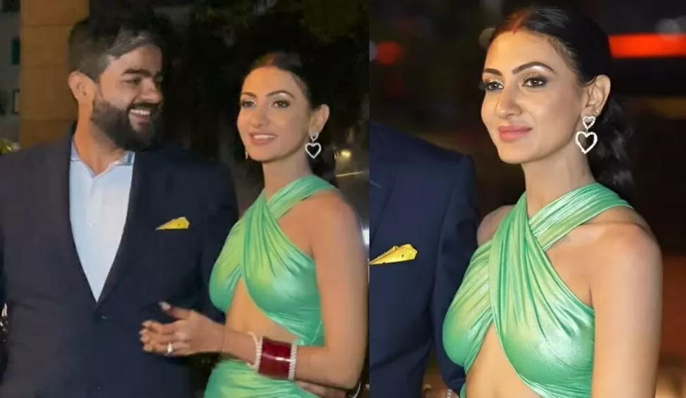 Priyanka's sister-in-law shined in a cutout dress at the reception party, mother Madhu stole the limelight