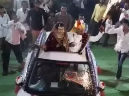 Viral Video: Video of the bride burning the groom on the wedding day goes viral!