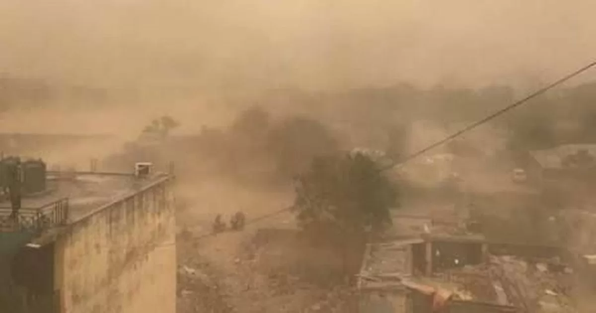 Dust Storm Alert Big warning - Today dust storm will hit 8 places including Delhi simultaneously