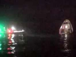 Shubhanshu returned to Earth from the space station, GRACE landed safely in the ocean