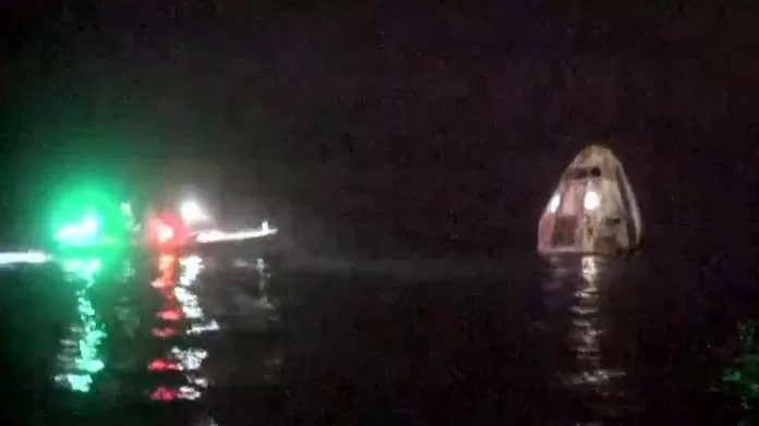 Shubhanshu returned to Earth from the space station, GRACE landed safely in the ocean