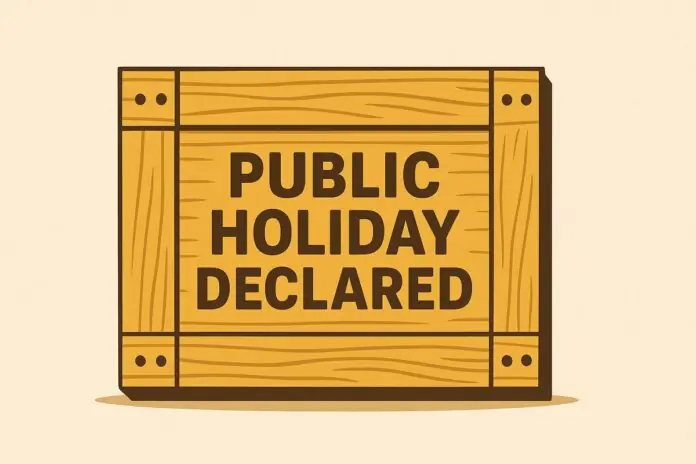 Public Holiday Declared: Government employees will get 44 holidays, government offices and banks will remain closed, holiday calendar released