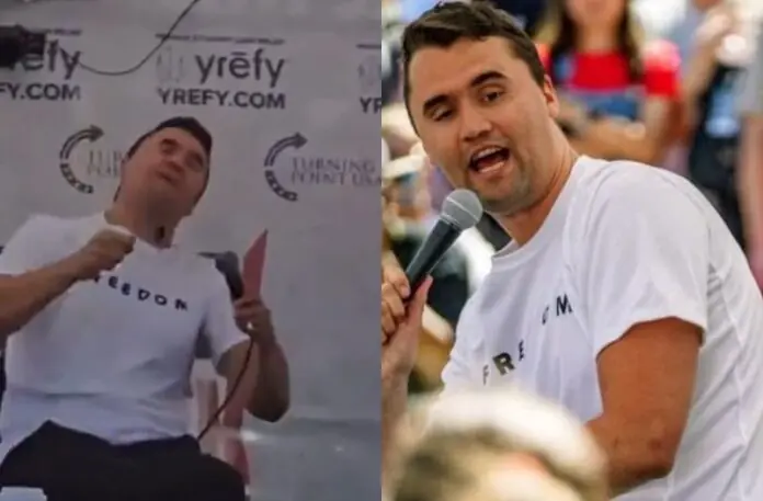 Charlie Kirk, close to Trump and Israel, was killed, shot on stage, video of the murder surfaced