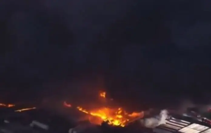 Cargo plane crashes shortly after takeoff from Louisville International Airport, video goes viral