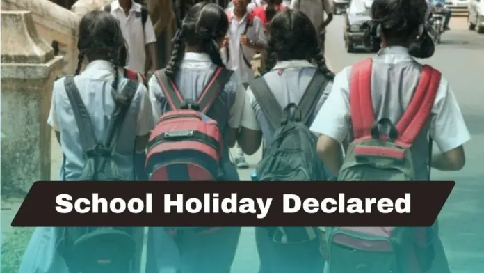 School Holiday Declared Good News! Education Department has announced winter vacations for all schools, check list here